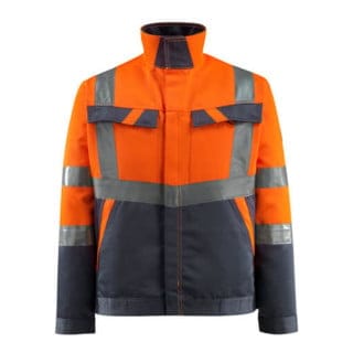 Mascot Forster Arbeitsjacke Größe L, hi-vis orange/schwarzblau