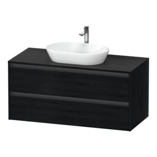 Duravit Waschtischunterschrank Ketho.2 120x55cm, E s, Pl m 1 Ausschn, wandhängend