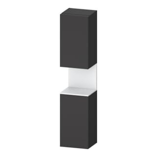 Duravit Hochschrank Qatego 40x36x1760cm, 2 T, An re, we m/Grap ma