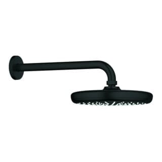 Grohe Kopfbrauseset Tempesta 210 102218 286mm 1 Strahl 9,5l matt black