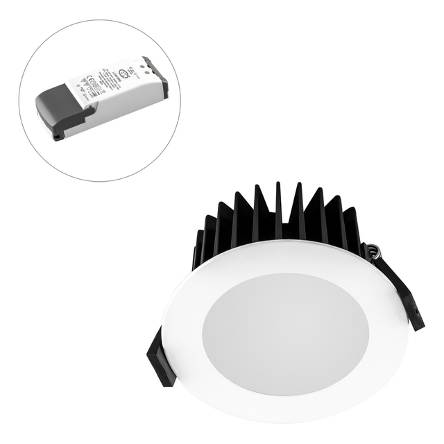 EVN Lichttechnik LED Deckeneinbauleuchte 2700K rund IP44-240V L44100127