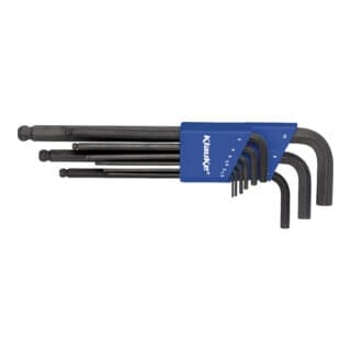 Klauke Kugelkopf-6Kant-Winkel-Set 9-tlg,SW1,5 bis SW11 KL375