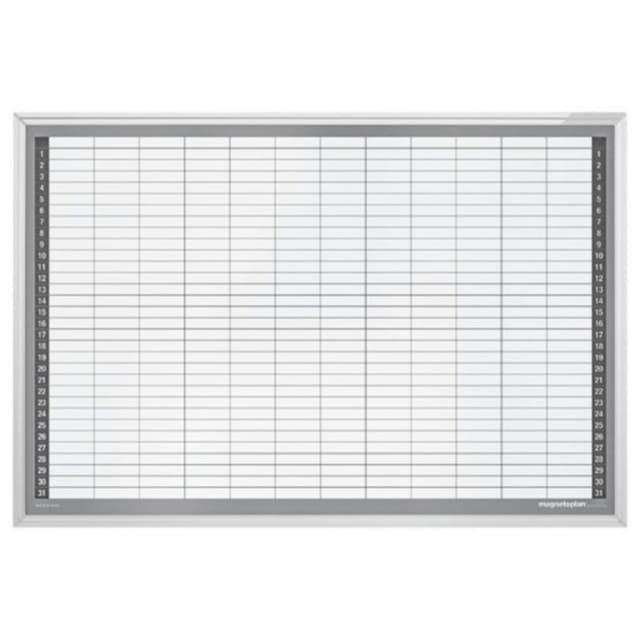 Magnetoplan Monatsplaner CC, 920 x 625 mm, 12 x 31
