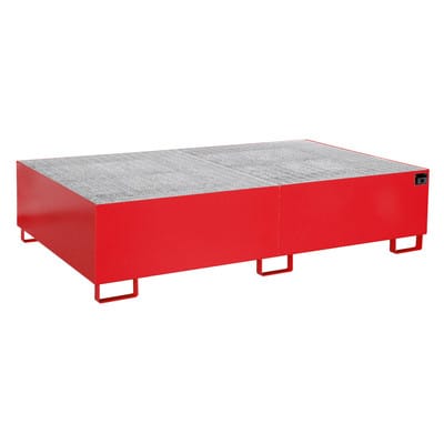 Bauer Südlohn Regalwanne RW-GR 2200-2, lackiert, Feuerrot