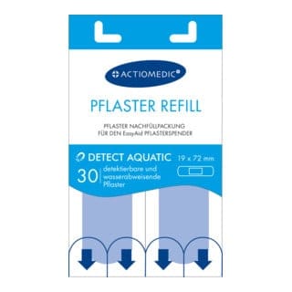 Gramm Medical EasyAid Refill Strips 19 x 72 mm DETECT/AQUATIC