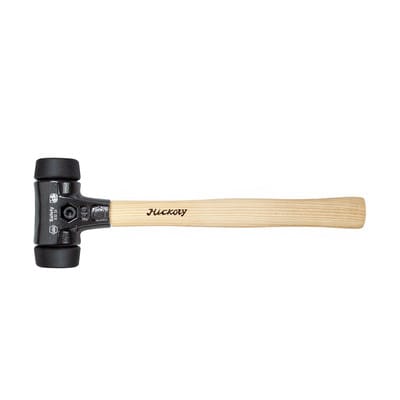 Wiha Schonhammer Safety mittelweich/mittelweich mit Hickory-Holzstiel, Rund-Schlagkopf 50 mm