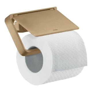 hansgrohe Papierhalter Axor universal mit Deckel, Metall, brushed bronze