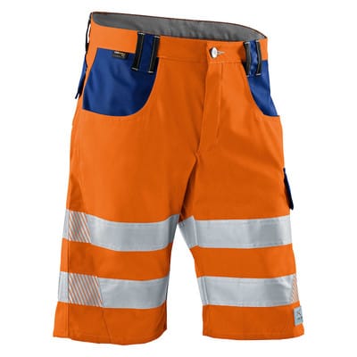 Kübler PSA Reflectiq Shorts 2307 warnorange/kbl.blau 56