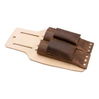 Roll Messerhalter aus Leder