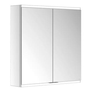 Keuco Spiegelschrank Royal Modular 2.0 700x700x160mm, 2 SD, WV, 2 Tür., bel.