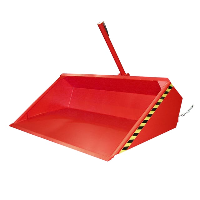 Bauer Südlohn Schaufel DGS 1200, lackiert, Feuerrot