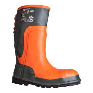 Hase Lumberjack Forstgummistiefel aus Naturkautschuk Größe 39