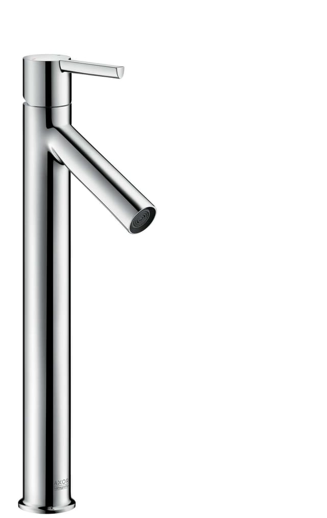 hansgrohe Waschtisch-Einhebelmischer 250 Axor Starck A 107mm, m HG, unver Abl.garn, chr