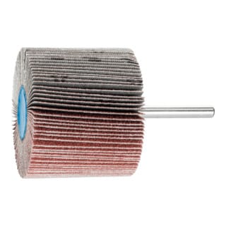 PFERD TOOLS Korund Fächerschleifer F Ø 60x50mm Schaft-Ø 6 mm A80 für Feinschliff und Finish