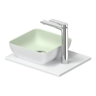 Duravit Konsolenwaschtisch Sivida 41x33cm, I.Fa gr. m, Auß.Fa we. s-matt