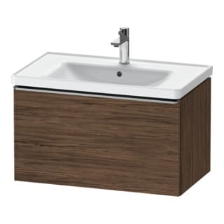 Duravit Waschtischunterschrank D-Neo 78,4x45,2cm, ES geb/Nu d, 1 Ausz., wandhängend