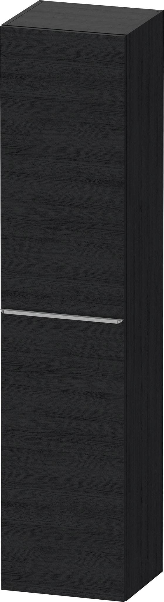 Duravit Hochschrank D-Neo 40x36cm, 1 Tür, 5 Bö, An R, ES geb/Ei sw