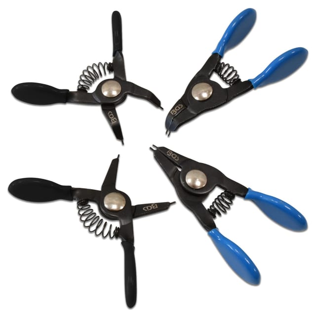 BGS Sprengringzangen-Satz für kleine Sprengringe 80 mm 4-tlg.