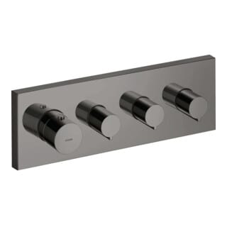 hansgrohe Fertigmontageset Axor Starck UP-Thermostat, eck., 3 Verbr., pol. bla vc