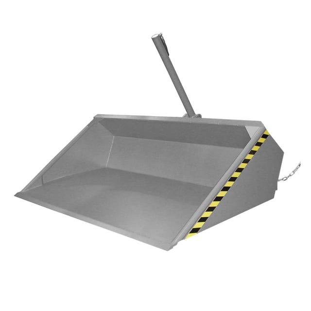 Bauer Südlohn Schaufel DGS 1200, lackiert, Mausgrau
