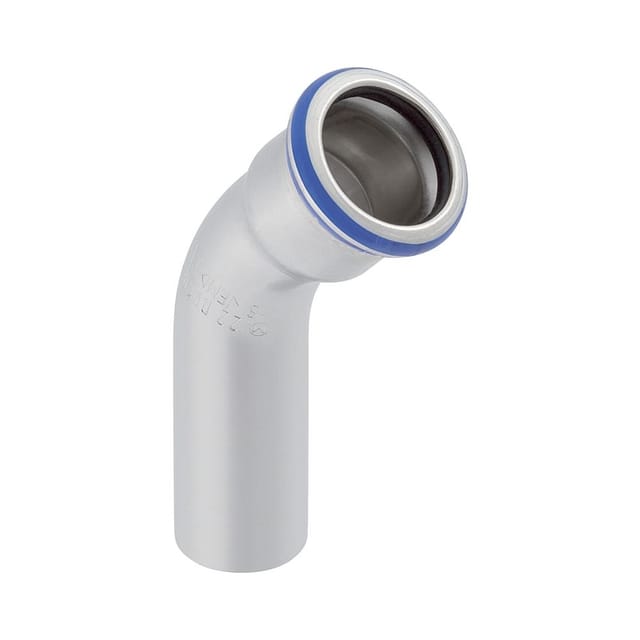Geberit Bogen Mapress d 35mm, labs-f, 45Gr, m Einschub, ES
