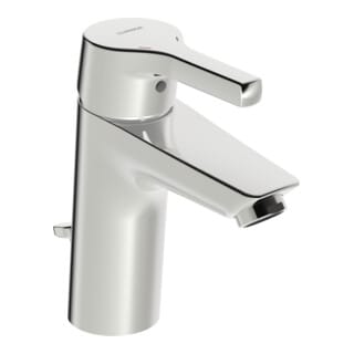 Hansa Waschtisch-Einhebelmischer HANSAPALENO XL m Ablaufgarnitur, Ausladung 110mm, chrom