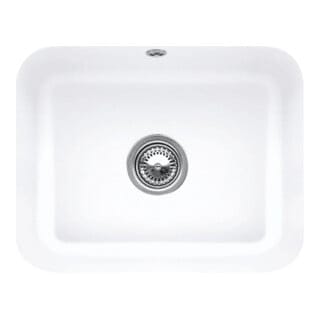 V&B Unterbauspüle Cisterna 60C m Abl.garn, Hand., st. white CeramicPlus