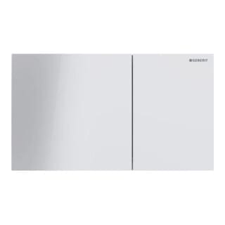 Geberit Betätigungsplatte Sigma 70 Square, für 2-Mengen-Spülung, weiß
