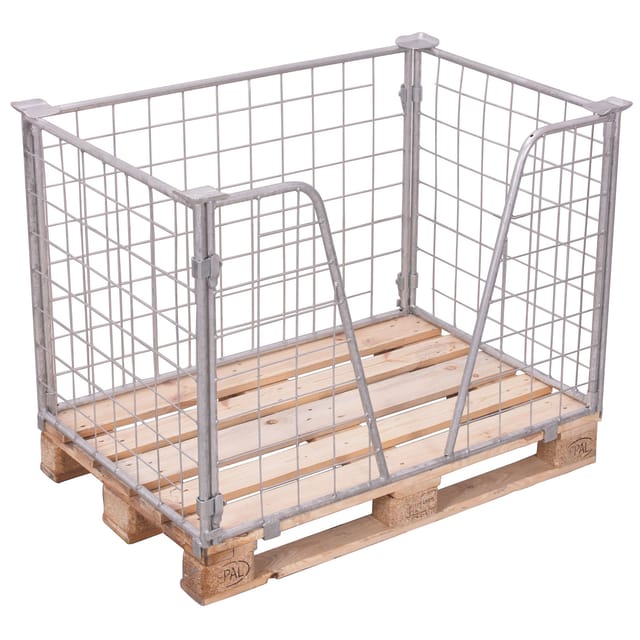 VARIOfit Palettenaufsatz Typ 63 verzinkt 1.200 x 800 mm Nutzhöhe 800 mm