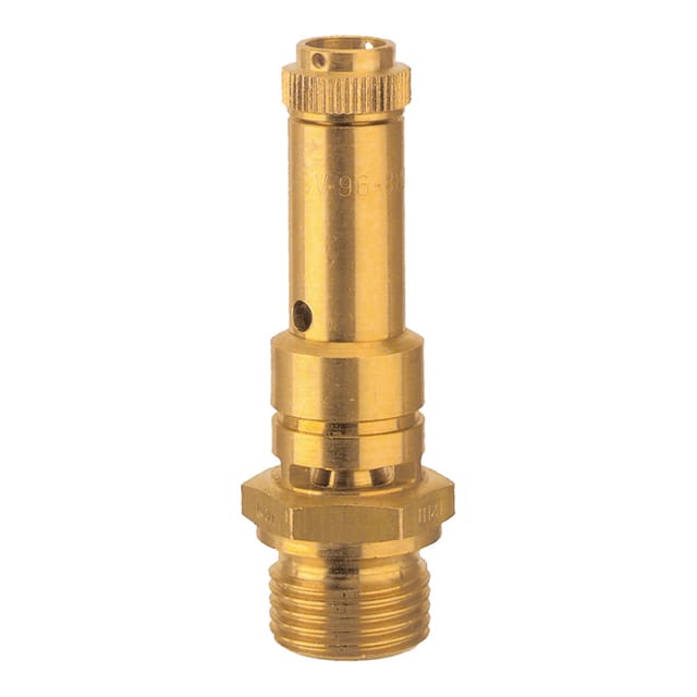 Riegler Sicherheitsventil DN 8, Messing, G 3/8, Ansprechdruck 5,5 bar
