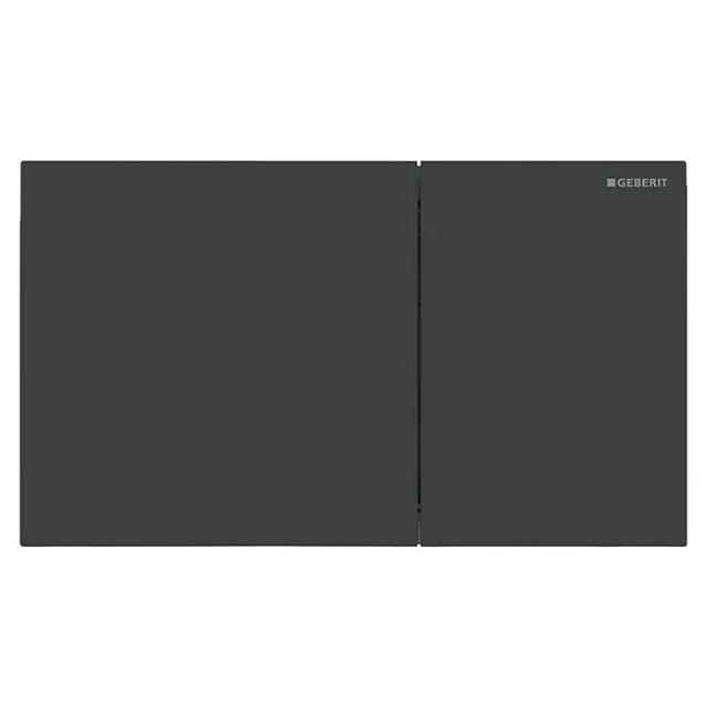 Geberit Betätigungsplatte Sigma 70 sq, für 2-Mengen-Spülung, schwarz matt
