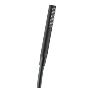 Duravit Stabbrause MinusFlow 187mm, Anschl.-G. G 1/2, rd, sw matt