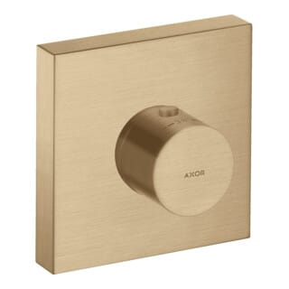 hansgrohe Fertigmontageset Axor Starck UP-Thermostat., eckig, brushed bronze