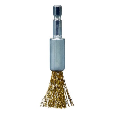 Makita Pinselbürste Ø 12 mm, gewellt, verzinkt, 1/4"-Sechskant