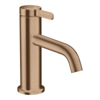 hansgrohe Waschtisch-Einhebelmischer 70 Axor One A 130mm, unver Abl.garn, brush. r gol