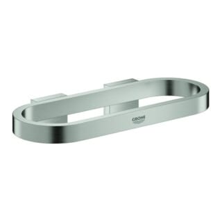 Grohe Handtuchring Selection 20cm lang, oval, supersteel