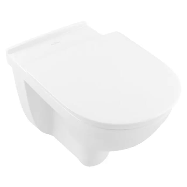 V&B Wand-WC, Tiefspüler VICARE 36x59,5cm, D-Flush, Abg. waag., weiß