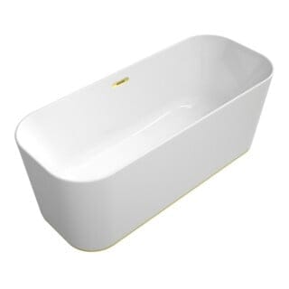 V&B Freistehwanne Finion Ausstatt. Gold 170x70cm, PtoVtl., Ü, Zul, Rg., EM, we