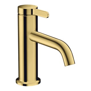 hansgrohe Waschtisch-Einhebelmischer 70 Axor One A 130mm, unver Abl.garn, pol. gol opt