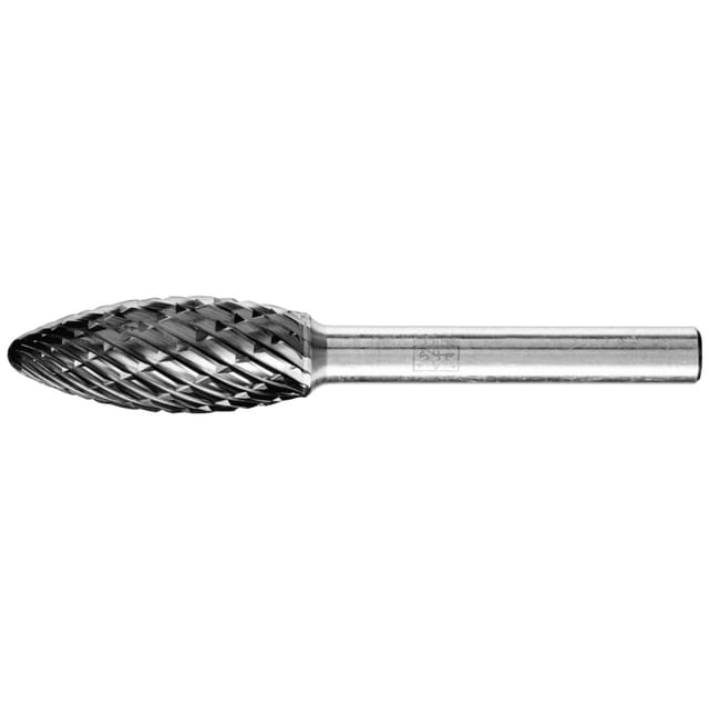 PFERD TOOLS Hartmetall Hochleistungsfrässtift ALLROUND Flamme B Ø 12x30mm Schaft-Ø 6 mm HICOAT universal