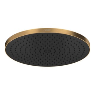 Duravit Kopfbrause 1jet 230 MinusFlow d 230mm, Anschl.-G. G 1/2, bron geb.