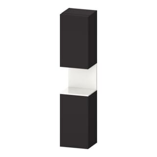 Duravit Hochschrank Qatego 40x36x1760cm, 2 T, An r, w g/Gra matt