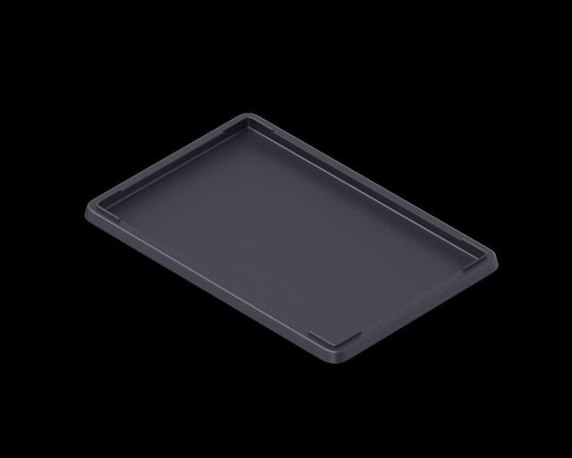 Upyard Bodenschale für Hochbeet Kunststoff 80 x 60 cm schwarz