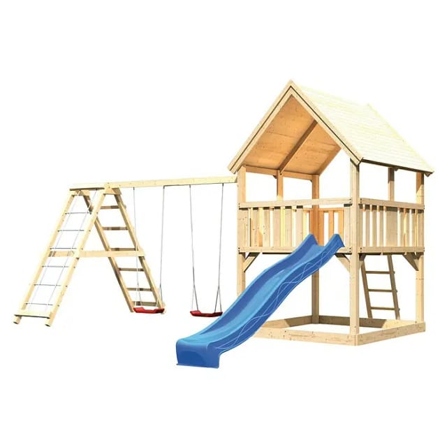 KARIBU Spielturm »Luis« - braun