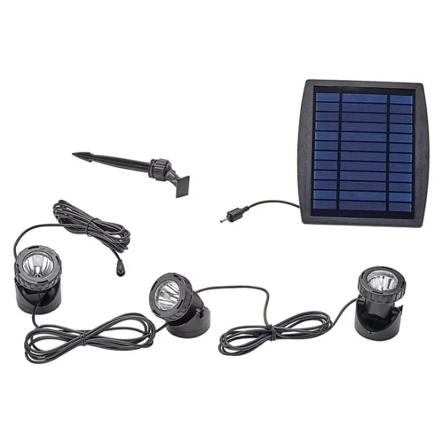 PONTEC Solarmanagement »Pontec PondoSolar LED«, 2.5 W, Kunststoff, schwarz