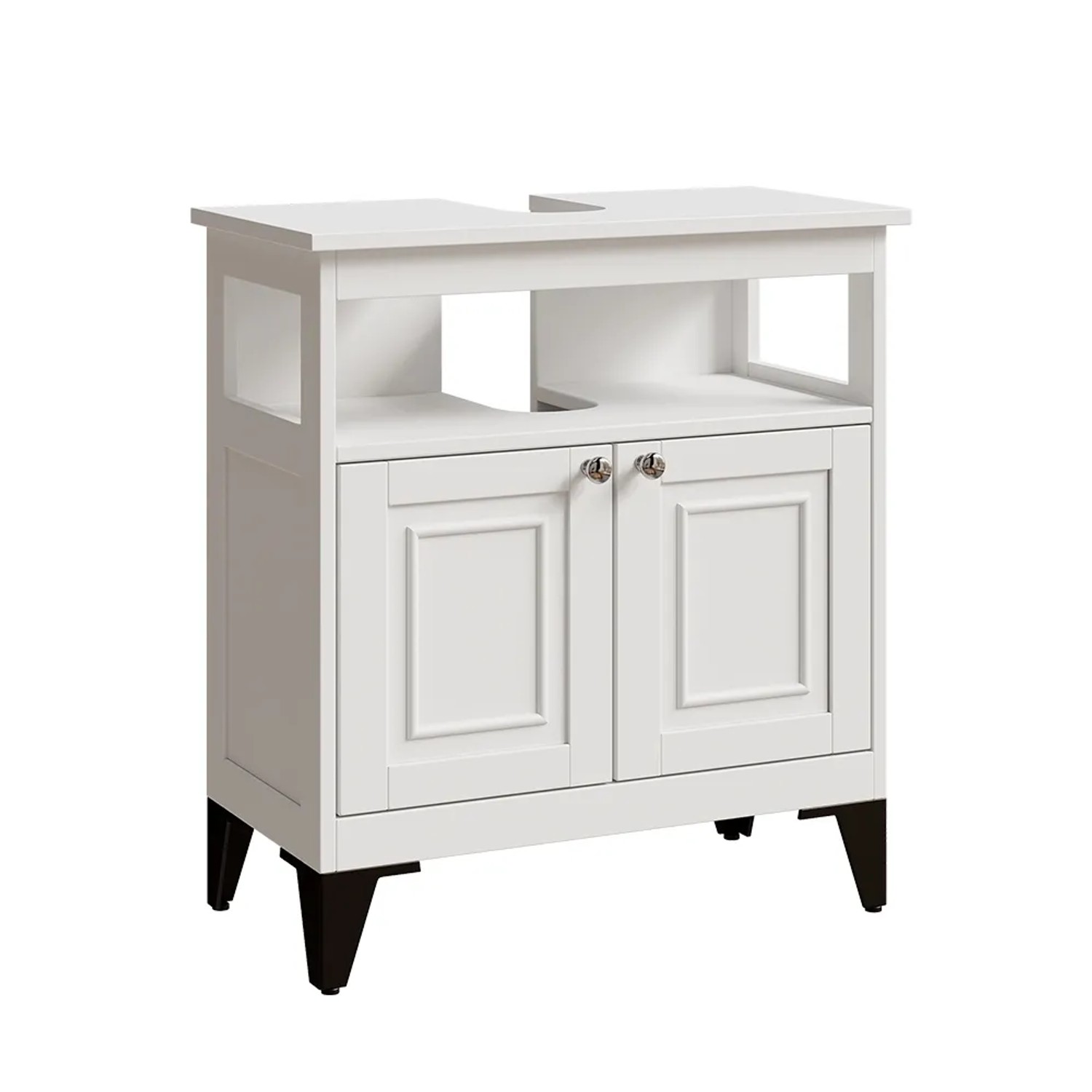 Vicco Waschbeckenunterschrank Vanity Weiß 60 x 65 cm