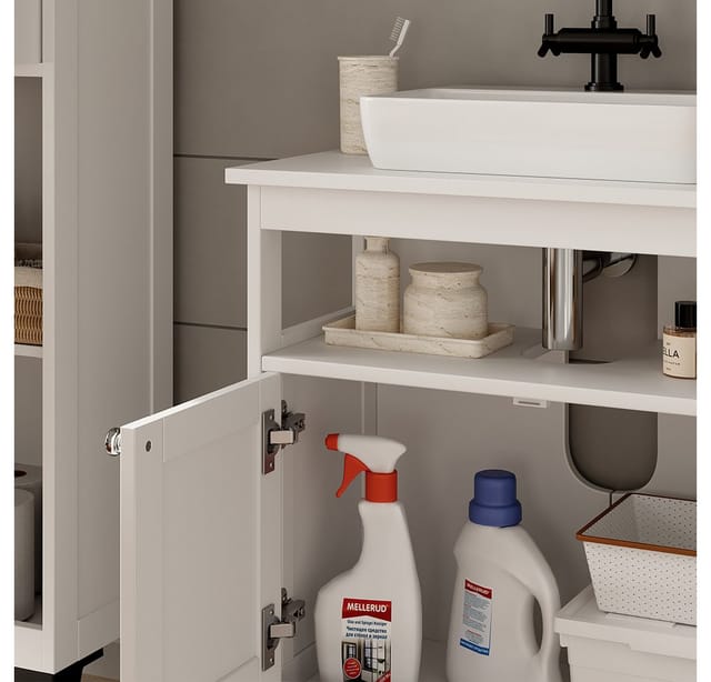 Vicco Waschbeckenunterschrank Vanity Weiß 60 x 65 cm