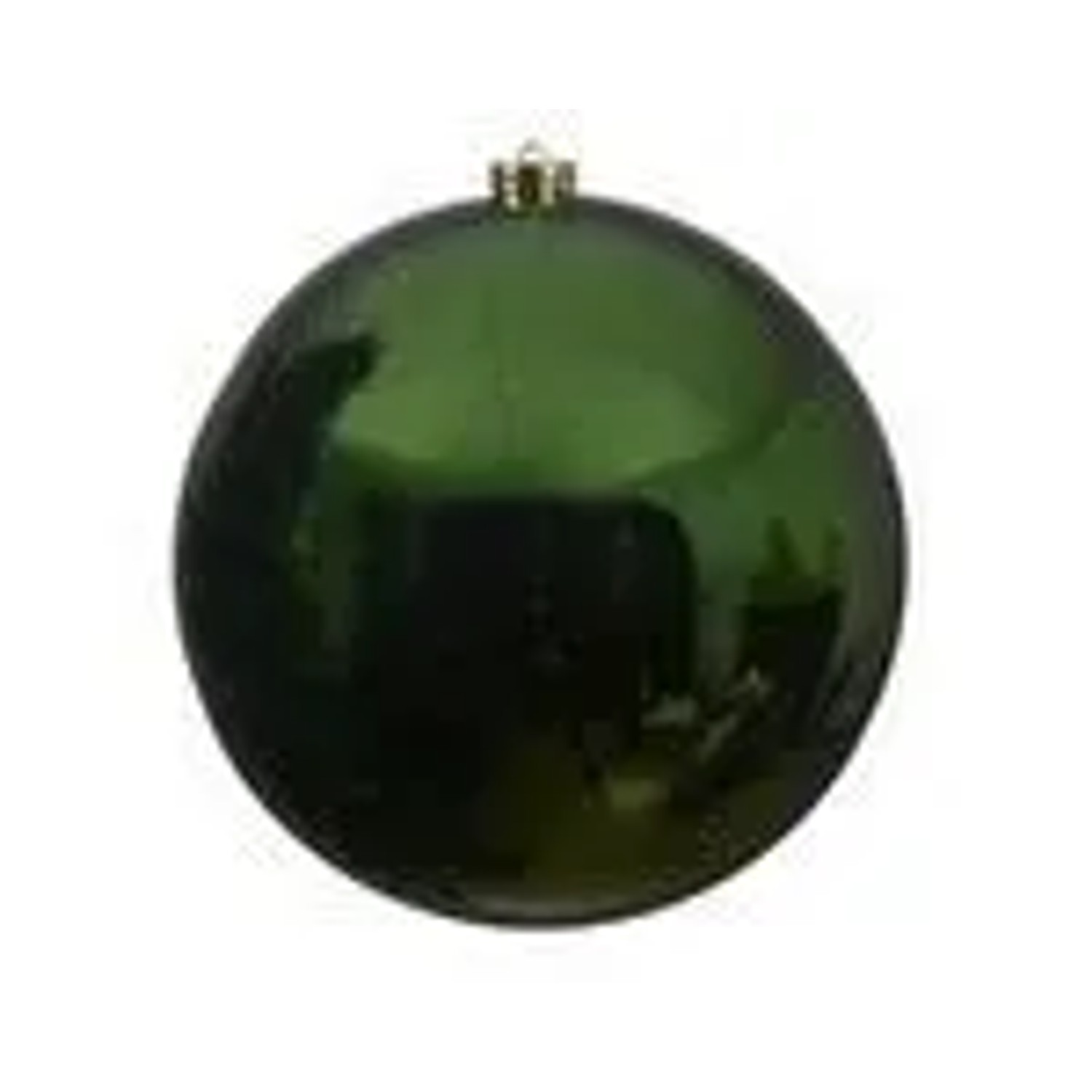 Kaemingk Weihnachtsbaumkugeln Bruchfest 20 cm 1 Stueck Gruen
