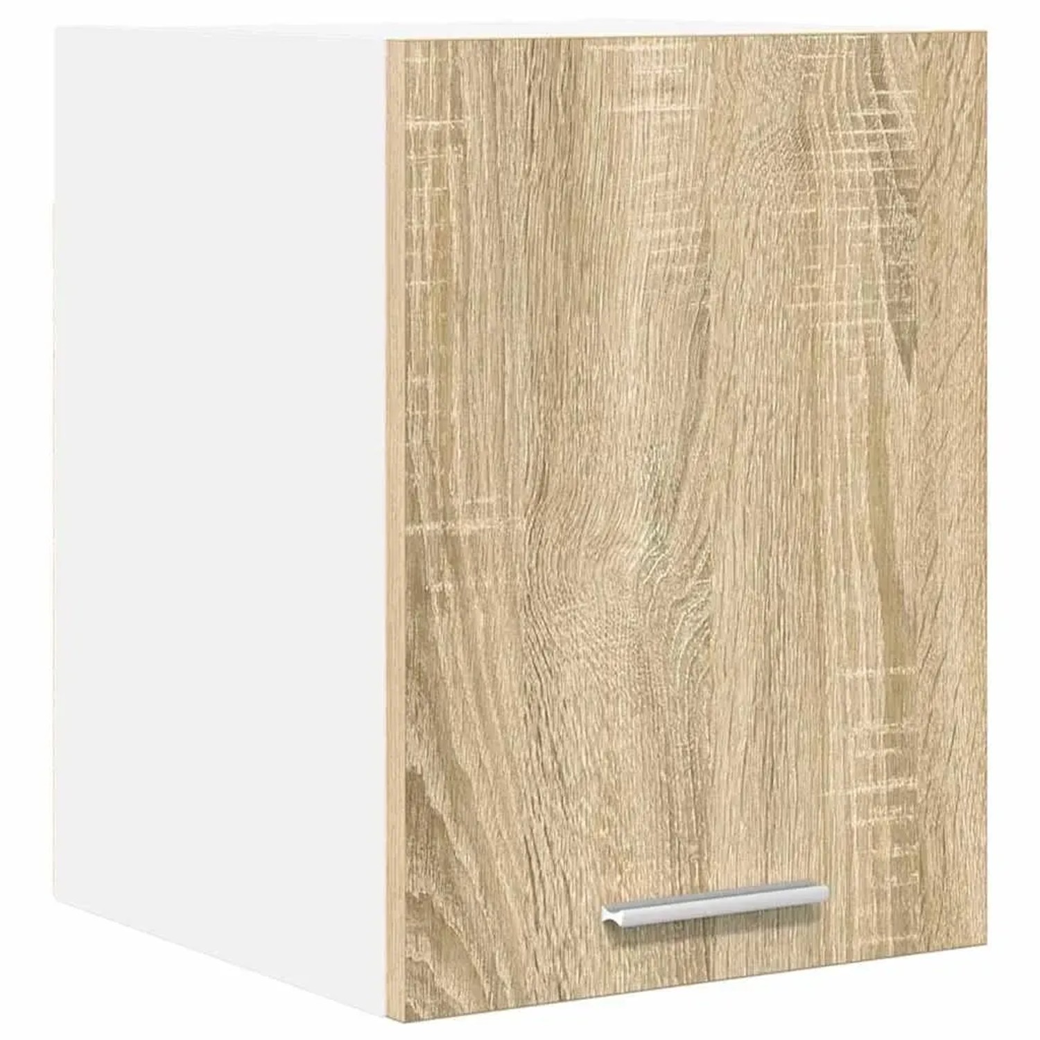 vidaXL Hängeschrank mit Tür Riga Sonoma-Eiche und Weiß 30 x 31 x 40 cm 884118