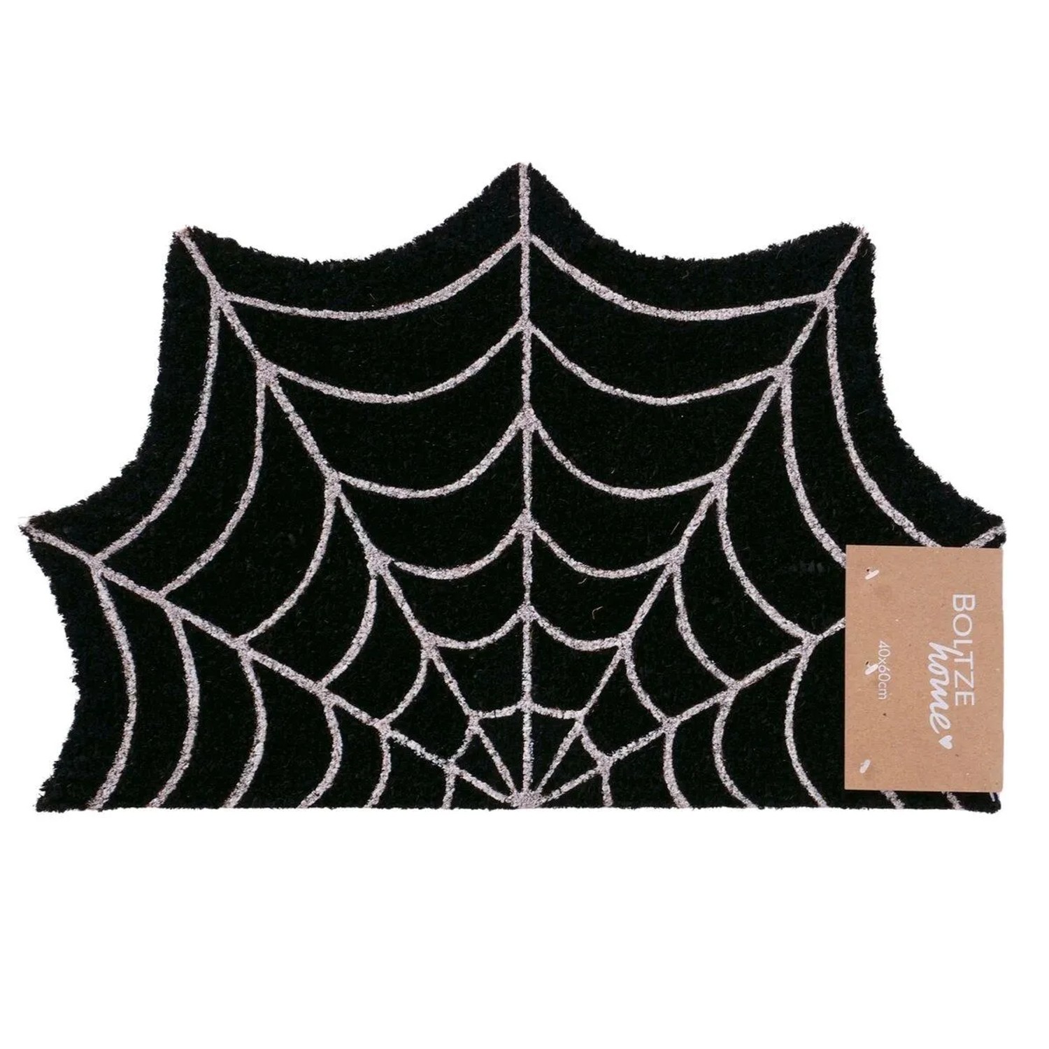 Boltze Fußmatte Nysara 60 cm x 40 cm Schwarz-Weiß